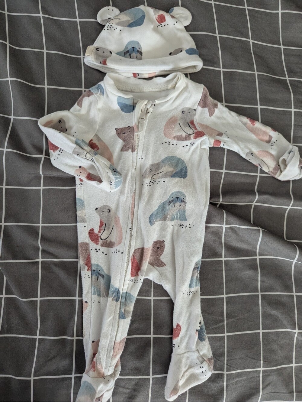 WWF polar bear walrus Arctic animals outfit set